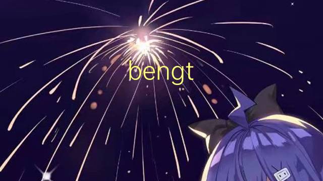 bengt stromgren是什么意思 bengt stromgren的中文翻译、读音、例句