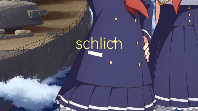 schlich ein是什么意思 schlich ein的中文翻译、读音、例句