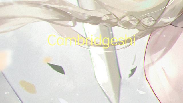 Cambridgeshire是什么意思 Cambridgeshire的读音、翻译、用法