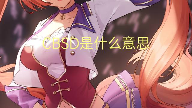 CBSD是什么意思 CBSD的读音、翻译、用法