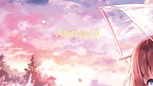 Asimina triloba是什么意思 Asimina triloba的读音、翻译、用法