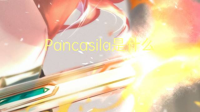 Pancasila是什么意思 Pancasila的读音、翻译、用法