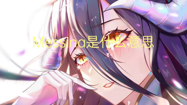 Messina是什么意思 Messina的读音、翻译、用法