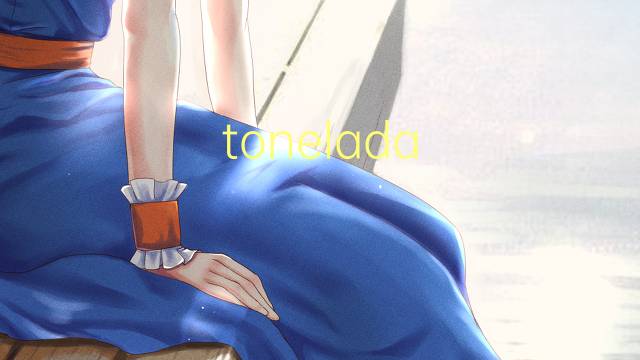 tonelada corta是什么意思 tonelada corta的读音、翻译、用法
